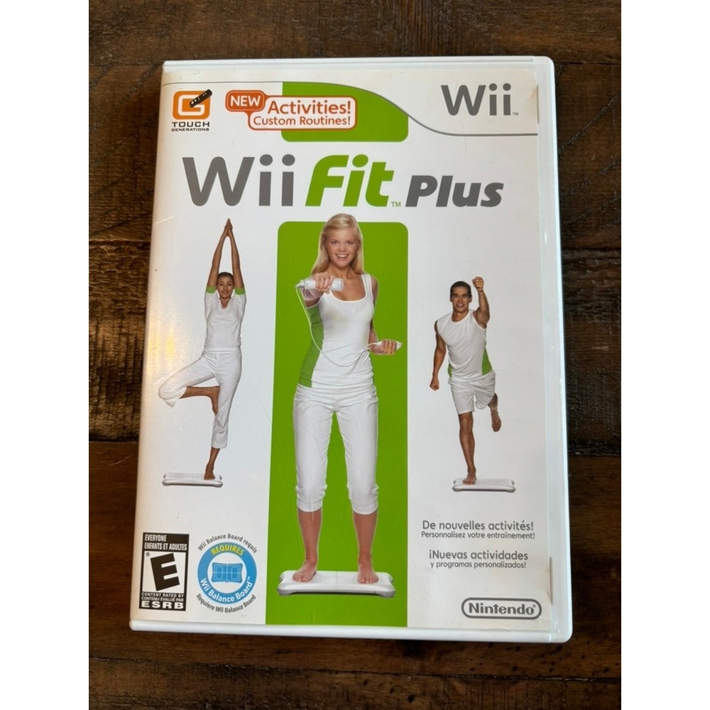 Nintendo Wii Fit Plus Video Game Fitness